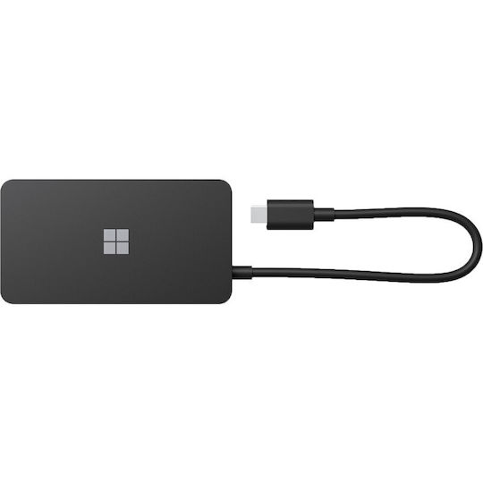 Microsoft Surface Travel Hub Dock / USB-C Docking Station mit HDMI 4K PD Ethernet Schwarz