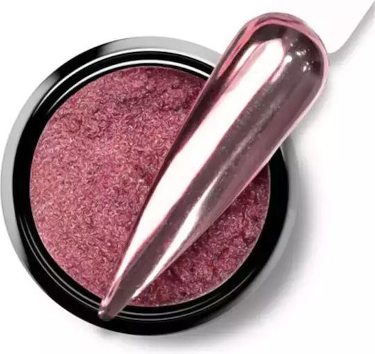 Vicky Nail Pigment Rose Gold Powder Decorative Nail Powder Mirror Effect Pink 8g