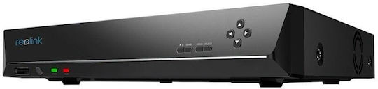 Reolink Surveillance System 4 Cameras Cameras IP 12MP with Recorder NVR & Hard Disk 2TB
