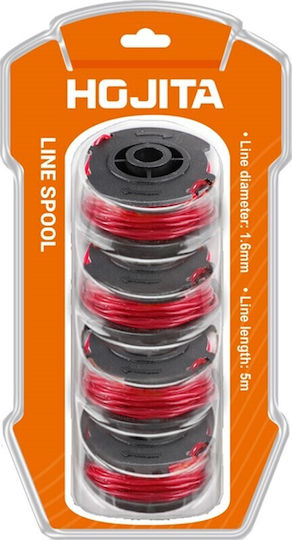 Hojita Hjng1602 Trimmer Head 1.6mm Set of 4 Pieces