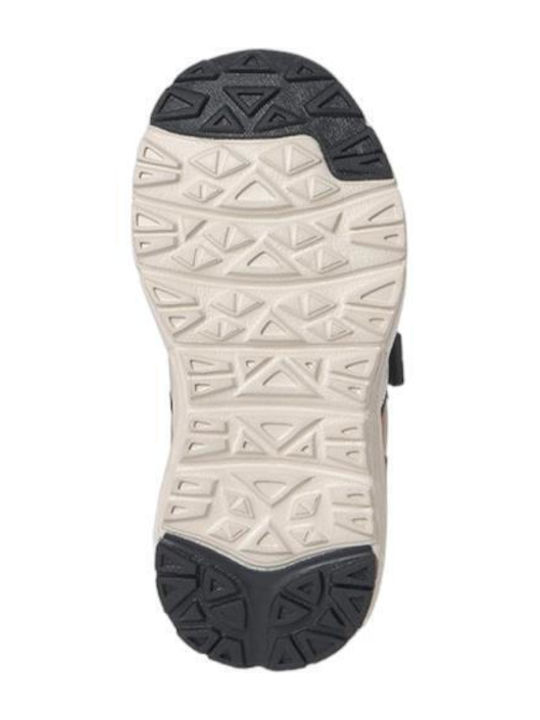 Urban Παιδικά Sneakers με Σκρατς Καφέ