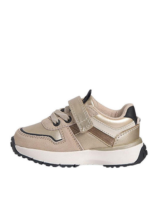 Running Παιδικά Sneakers με Σκρατς Χρυσά