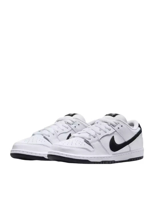 Sb Dunk Low Herren Sneakers White Black