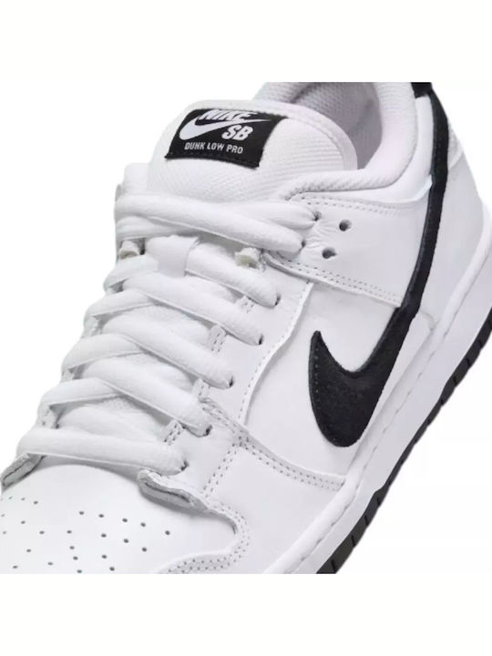 Sb Dunk Low Herren Sneakers White Black