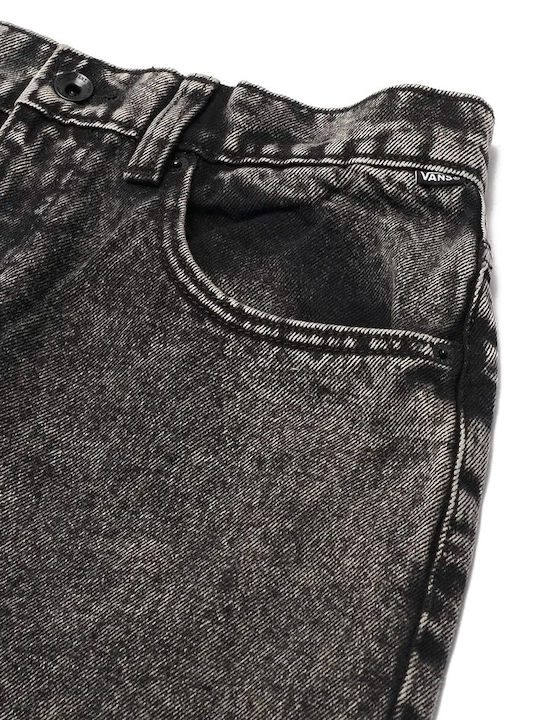 Vans Check-5 Ανδρικό Παντελόνι Τζιν Slim Fit Baggy Μαύρο