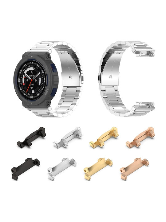 Amazfit Active Edge A2212 1 Paar Metallischer Uhrenarmbänder Schwarz