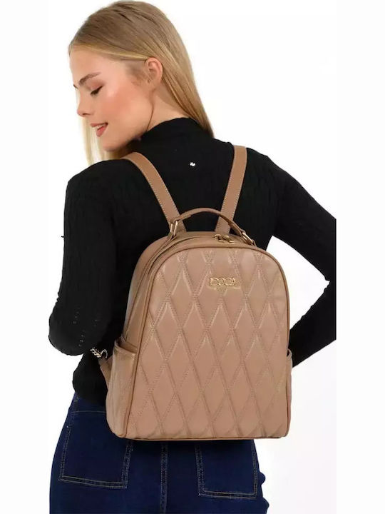 Damen Rucksack Beige