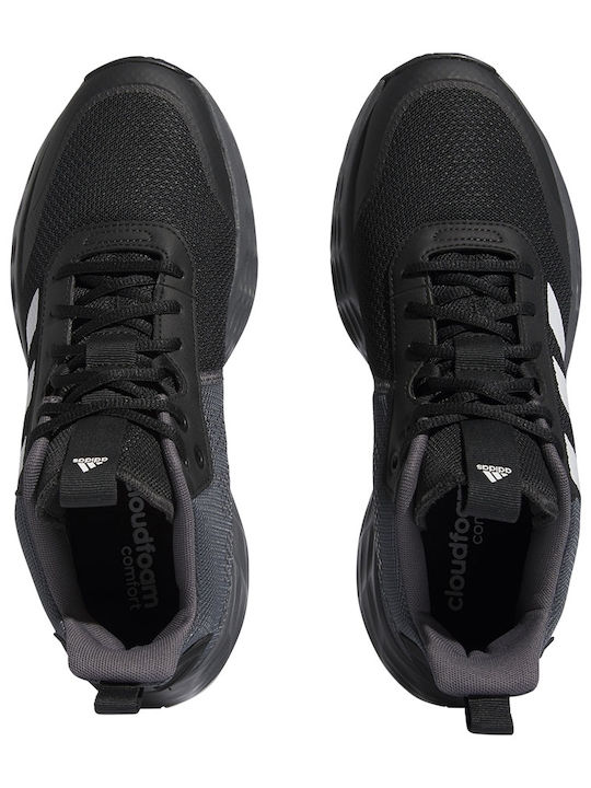 Ownthegame 2.0 Χαμηλά Μπασκετικά Παπούτσια Core Black / Grey Five / Cloud White