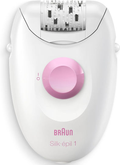 Braun Silk-Epil 1 Αποτριχωτική Μηχανή Epilator για Πρόσωπο & Σώμα