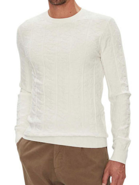 Langarm-Pullover Cream