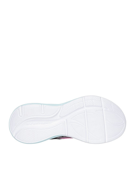 Cosmic Glow Kids Sneakers with Scratch & Lights Multicolour