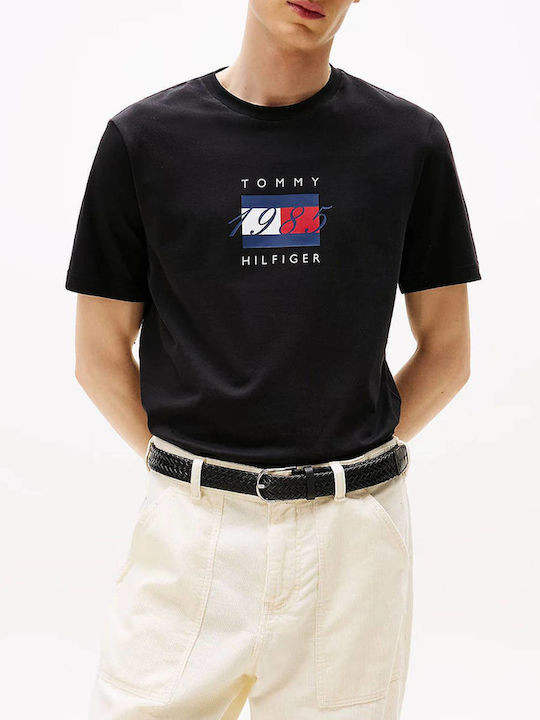 Flag T-shirt Μαύρη