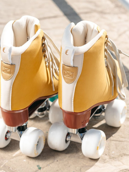 Chaya Melrose Deluxe Amber Adult/Kids Quad Rollers Yellow