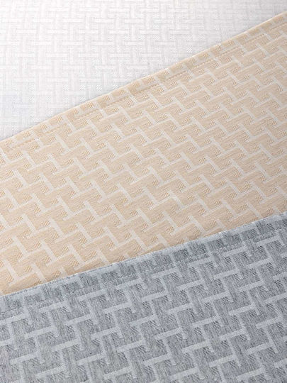 Palamaiki Τραπεζομάντηλο Αλέκιαστο Grey 175x160εκ.