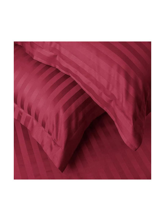 Kotonia Home Set Față de Pernă Roșu 70x70cm.
