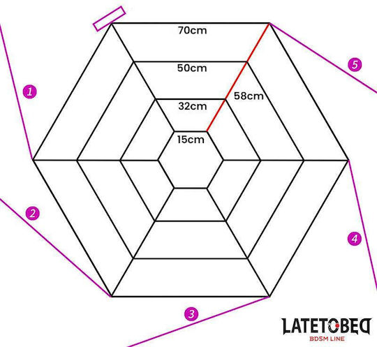 LateToBed Spider Web BDSM Kit