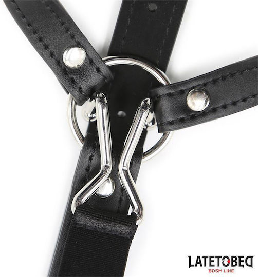 LateToBed Immobilization Straps in Black Color