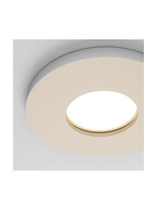Maytoni Waterproof Outdoor Ceiling Spot GU10 in White Color DL083-01-GU10-RD-W