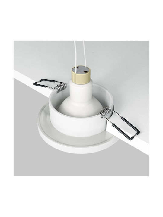 Maytoni Waterproof Outdoor Ceiling Spot GU10 in White Color DL083-01-GU10-RD-W