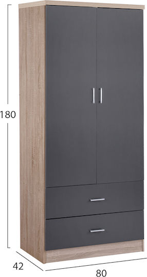 HomeMarkt Комплект мебели за студенти Спалня 6 броя HM11992