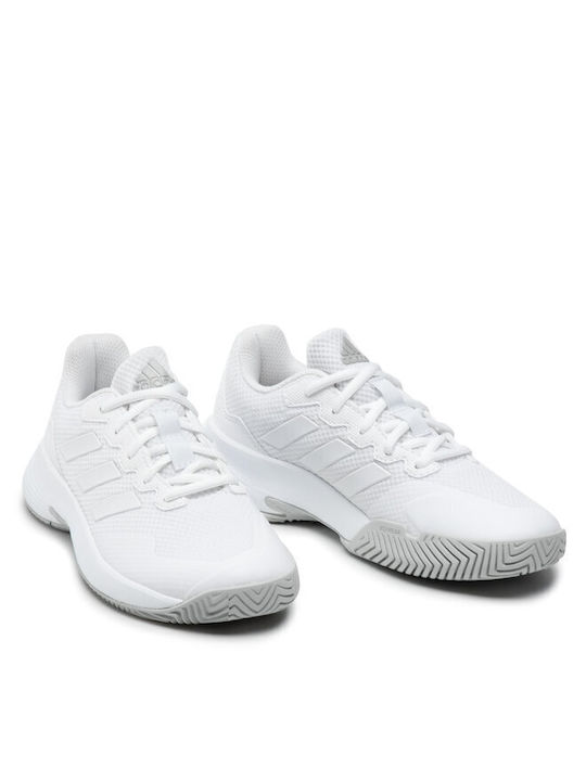adidas Gamecourt 2.0 Women's Tennis Shoes for Hard Courts Cloud White / Grey Two