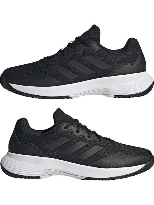 adidas Gamecourt 2.0 Men's Tennis Shoes for Hard Courts Black