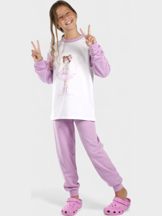 CHristina Pijama pentru copii Lilac