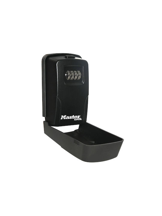 Master Lock Suport De Chei Cu Combinație Metalic Cu Roată Cu Combinație 5 Compartimente 12.9x8.4x4.3cm Montare Pe Perete
