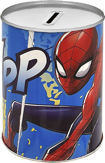 Κουμπαράς Μεταλλικός Spiderman 50-2362
