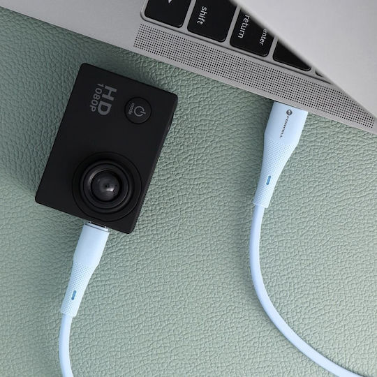 Forcell Редовна USB 2.0 до микро USB кабел Син 1м 1бр