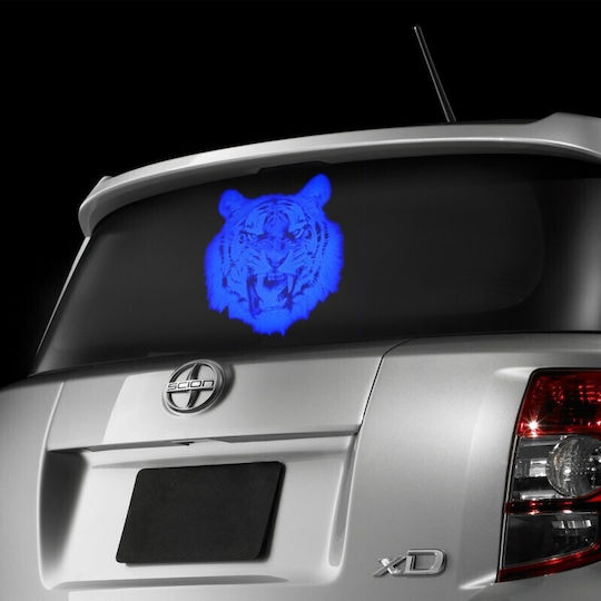 Autocolant Transparent Invizibil Fluorescent Imagine UV