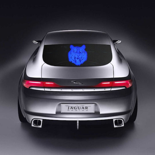Autocolant Transparent Invizibil Fluorescent Imagine UV