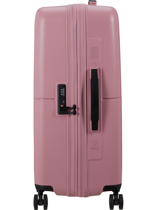 American Tourister Dashpop Μεσαία Βαλίτσα Ταξιδίου Σκληρή Lilas Pink με 4 Ρόδες Ύψους 67εκ.