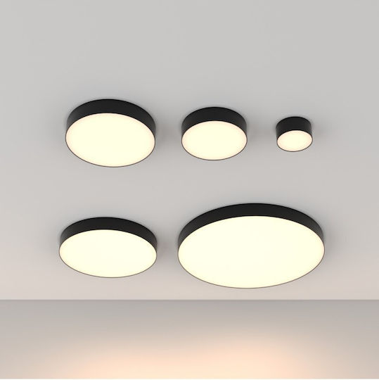 Maytoni Leuchte Deckenleuchte Schwarz mit Integrierter LED