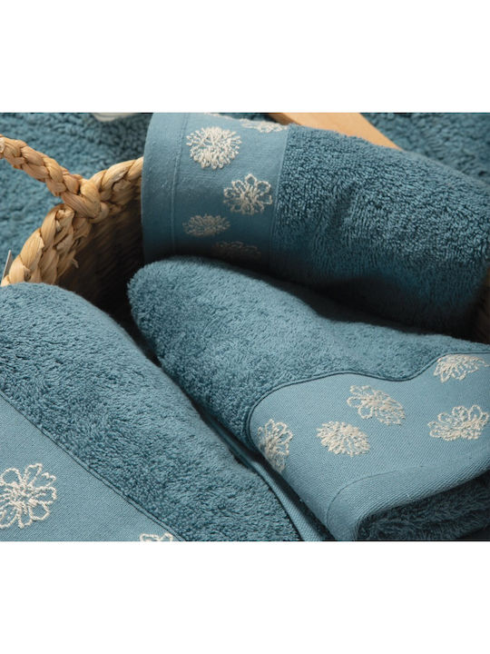 Nef-Nef Homeware Badetuch-Set 3 Stück Anthem Beiges Gewicht 500gr/m²
