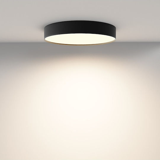 Maytoni Deckenleuchte 40cm Schwarz mit Integrierter LED