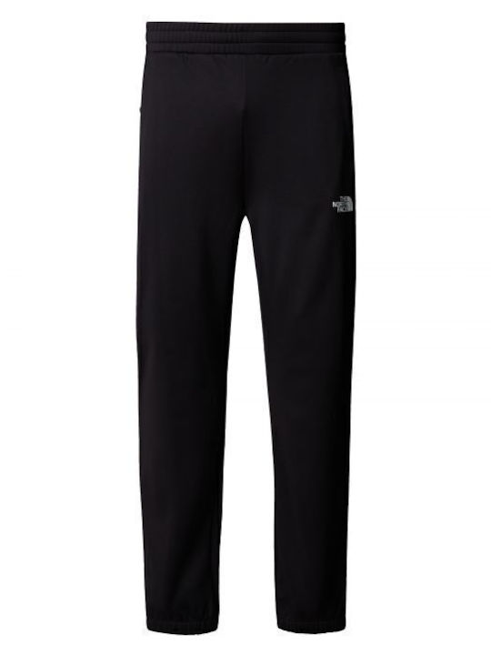 Reaxion Sweatpants Glossy with Elastic Tnf Black Heather