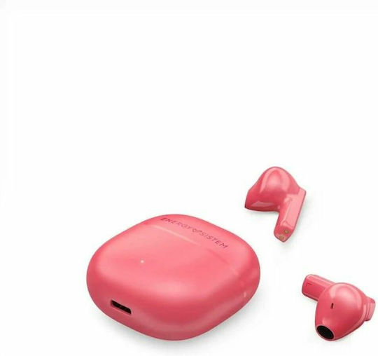 Energy Sistem StreetMusic Ohrstöpsel Bluetooth-Freisprecheinrichtung Kopfhörer mit Ladeetui Coral