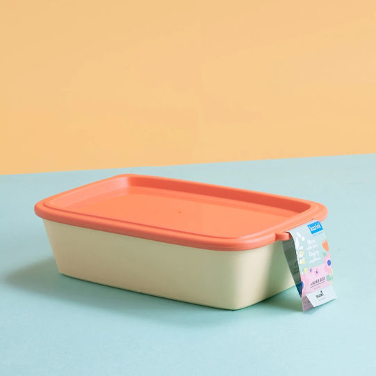Koziol Plastic Lunch Box Orange 1400ml