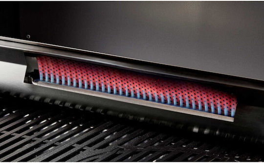 Enders Gas Grill with 4 pcs 3.5kW and Side Burner Infrared