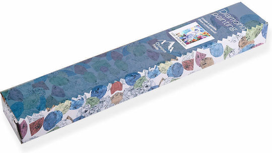 Olympus Диамантено Гоблене "Flower Colorful Bunny" Мозайка "Зайче С Цветни Цветя" 40x30