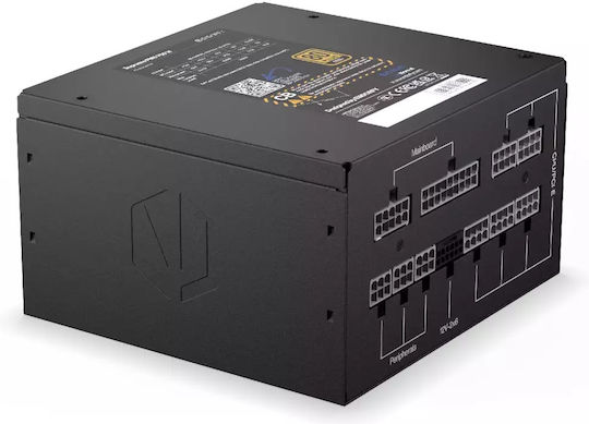 Endorfy Supremo FM6 750W Black Computer Power Supply Full Modular 80 Plus Gold