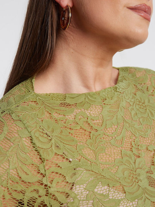 Women's Blouse Long Sleeve Floral Yellow
