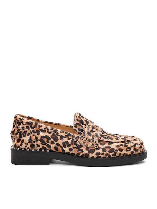 Combo Γυναικεία Loafers σε Καφέ Χρώμα