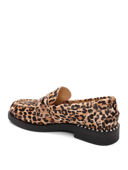 Combo Γυναικεία Loafers σε Καφέ Χρώμα