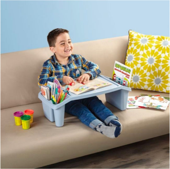 Kids Desk made of Plastic Blue
