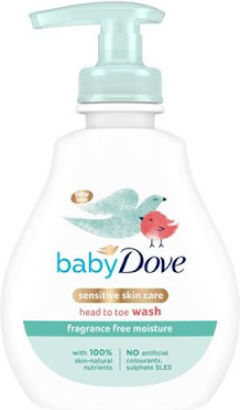 Dove 2 in 1 Shampoo & Shower Gel 200ml with Pump