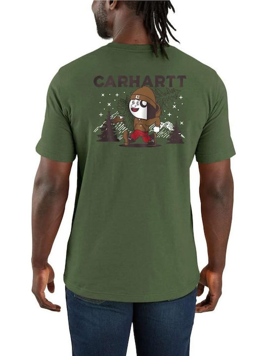 Carhartt T-shirt Grün Baumwolle