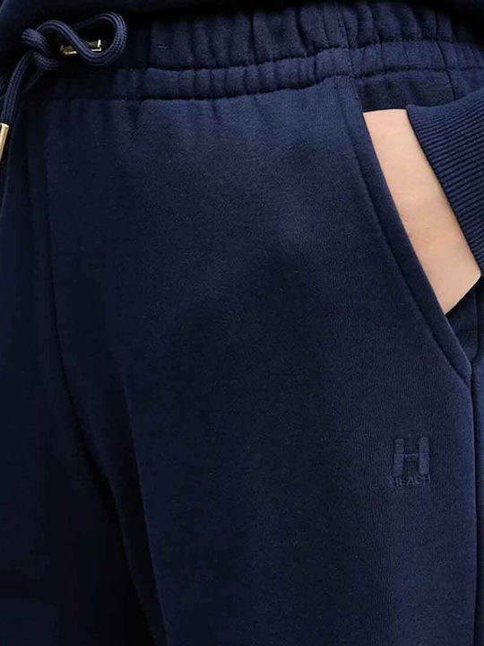 Women's Fabric Trousers Blue Dark