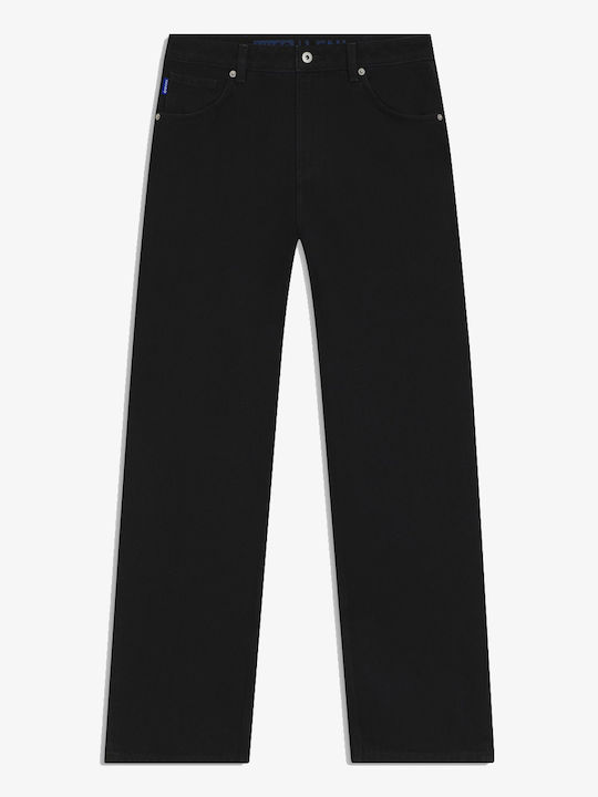 Low Waist Women's Jean Trousers Denim Black